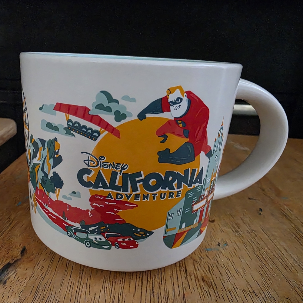 Starbucks California Adventure Mug - White and Red